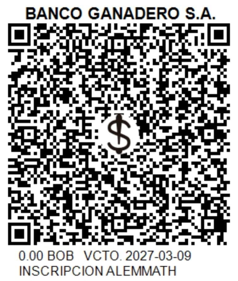 QR de pago AlemMath
